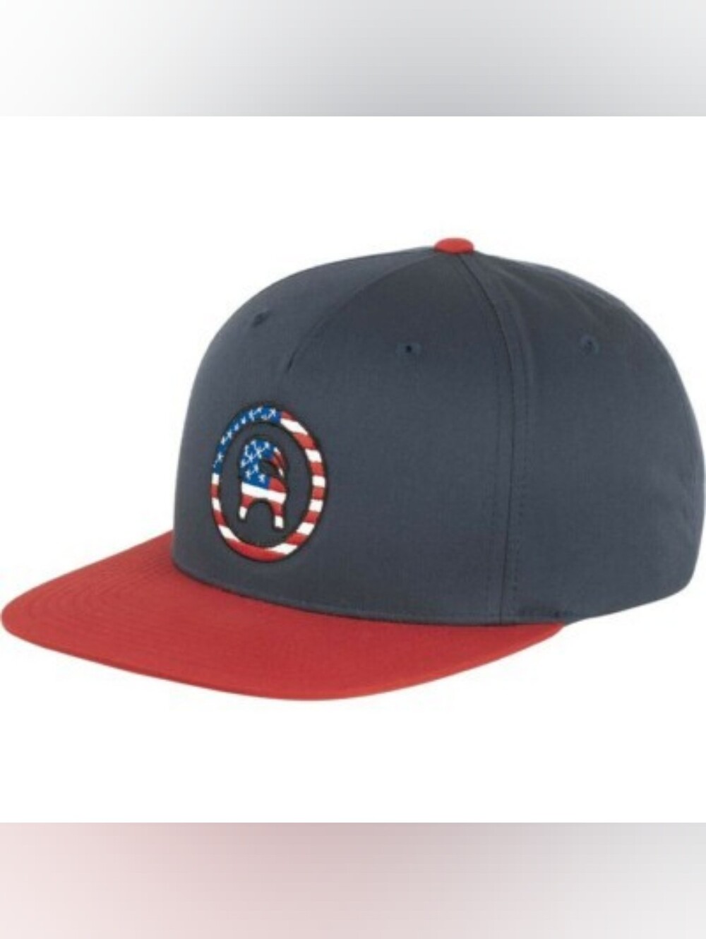 NWT Backcountry Americana Circle Goat Snapback Hat